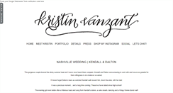 Desktop Screenshot of kristinvanzantblog.com